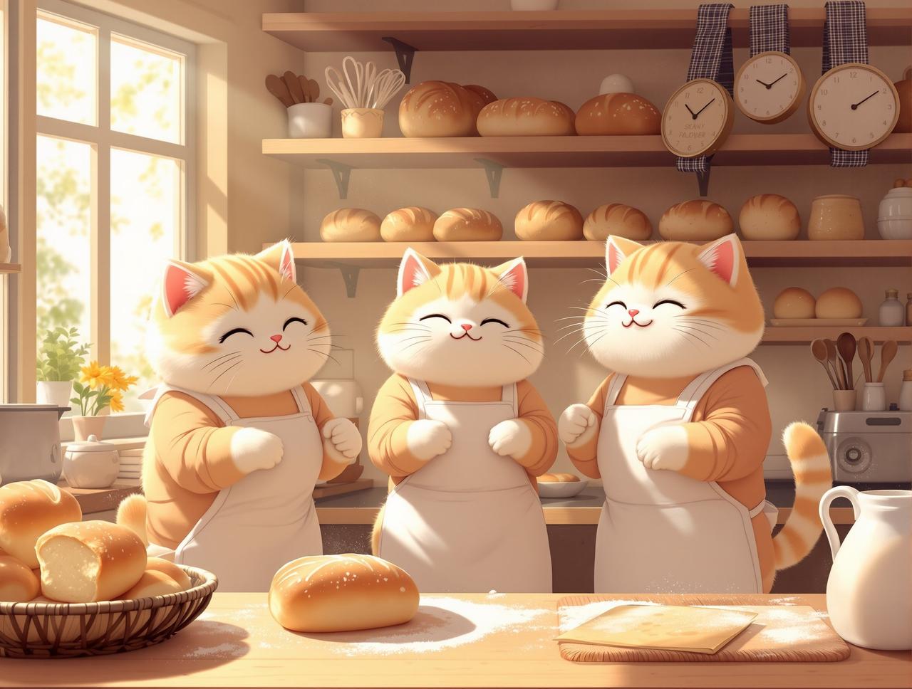 漫剧工场 猫咪面包店 - 暖心日常 漫剧工场 - 猫咪面包店